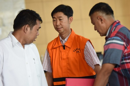 KPK Tahan Tersangka Suap PT Pupuk Berdikari