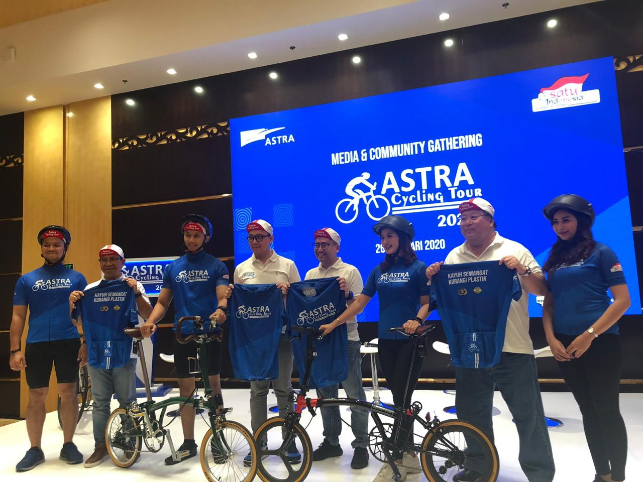 Astra Cycling Tour 2020, Kayuh Semangat Kurangi Plastik