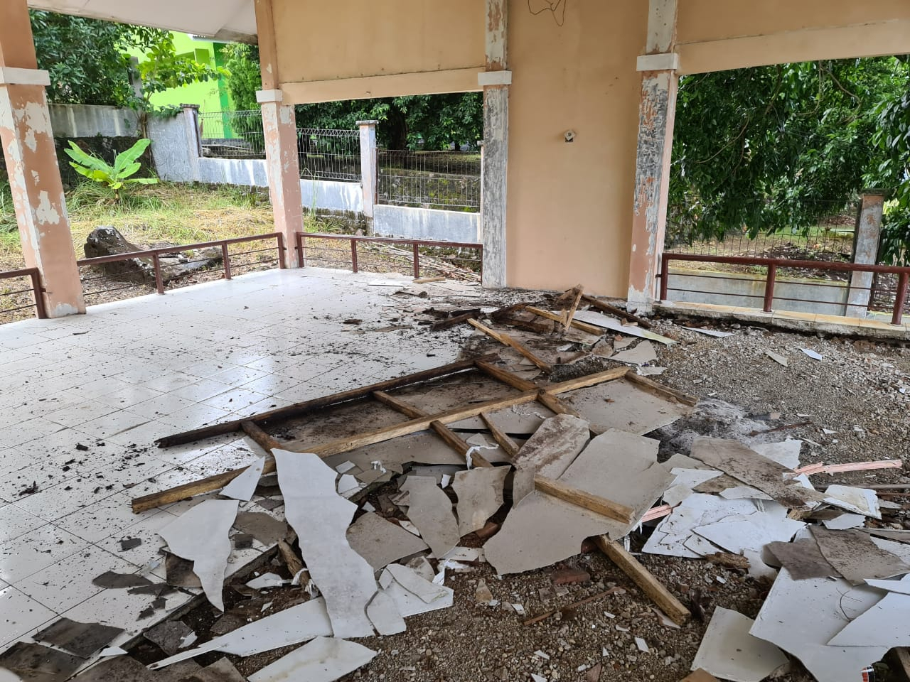 Kota Sabang Diguncang Gempa, Belasan Bangunan Hancur