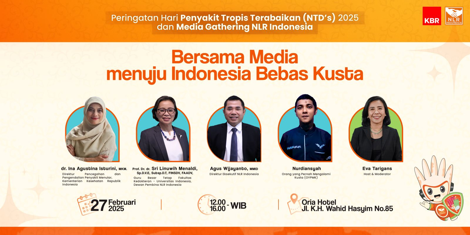 Menghapus Stigma dan Diskriminasi: NLR Indonesia Gelar Media Gathering Menuju Indonesia Bebas Kusta