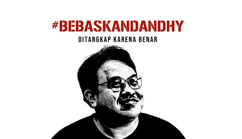 Dandhy Laksono dan Ananda Badudu Banjir Dukungan