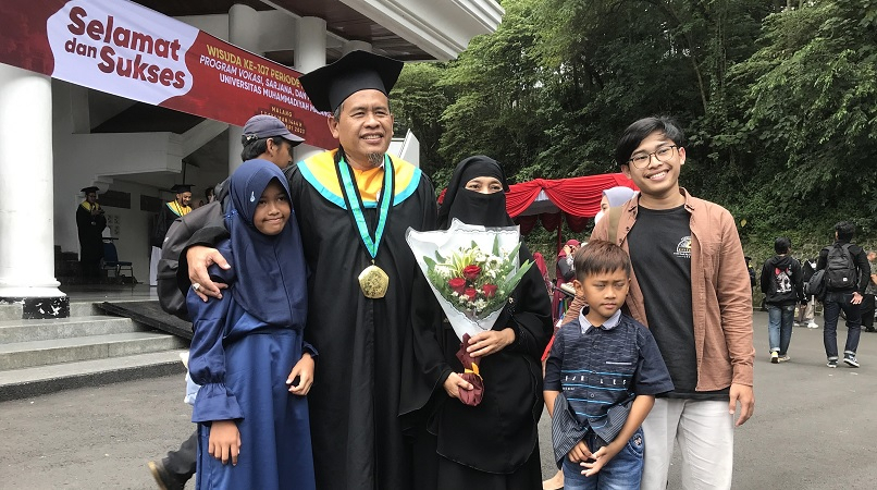 Eks Napiter Ali Fauzi Raih Gelar Doktor di UMM