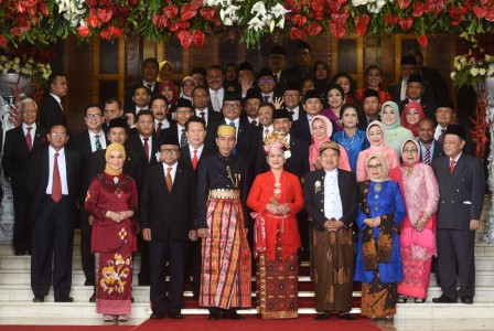 Tiga Mantan Presiden Hadiri Upacara Kemerdekaan RI ke-72