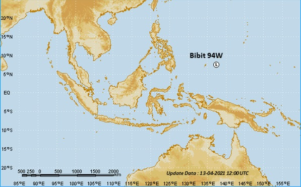 BMKG: Waspada Bibit Siklon Tropis 94W Dekat Papua!