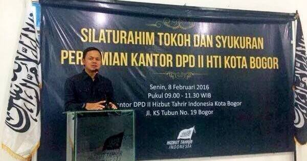 Resmikan Kantor HTI, Menkopolhukan akan Telepon Walikota Bima Arya