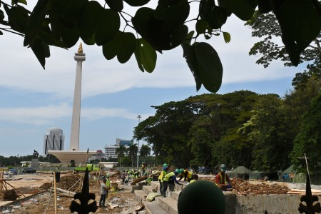 Proyek Revitalisasi Monas, Ini Alasan Mensesneg Minta Dihentikan