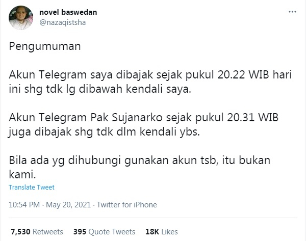 Direktur Hingga Penyidik KPK Keluhkan Dugaan Peretasan Nomor Ponselnya