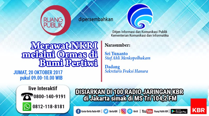Merawat NKRI melalui Ormas di Bumi Pertiwi