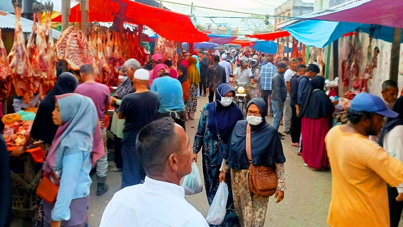 Tradisi Awal Ramadan, Daging Meugang di Lhokseumawe Capai Rp180 Ribu