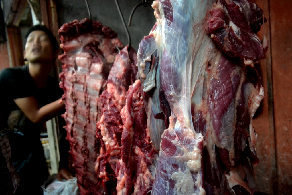 H-1 Lebaran, Harga Daging Sapi di Cilacap Rp150 Ribu Perkilogram