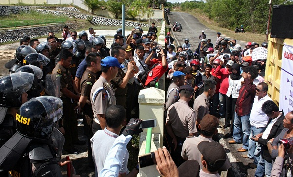 Ratusan Warga Tuntut Kejari Nunukan Tuntaskan Korupsi Pengadaan Tanah Pemkab