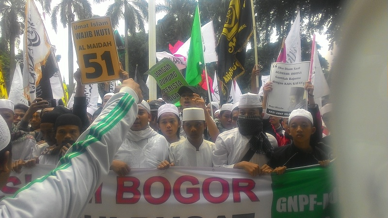 Cegah Ikut Aksi 4 November, Polisi Bogor Sekat 4 Lokasi