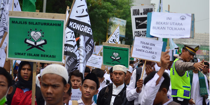 Proses Pembangunan Gereja Santa Clara Dihentikan Sementara