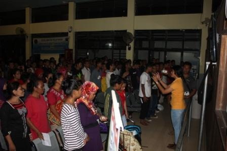 BP3TKI Nunukan Paksa Pulang Keluarga TKI Deportan