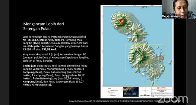 Masyarakat Sangihe Tolak Tambang Emas PT TMS