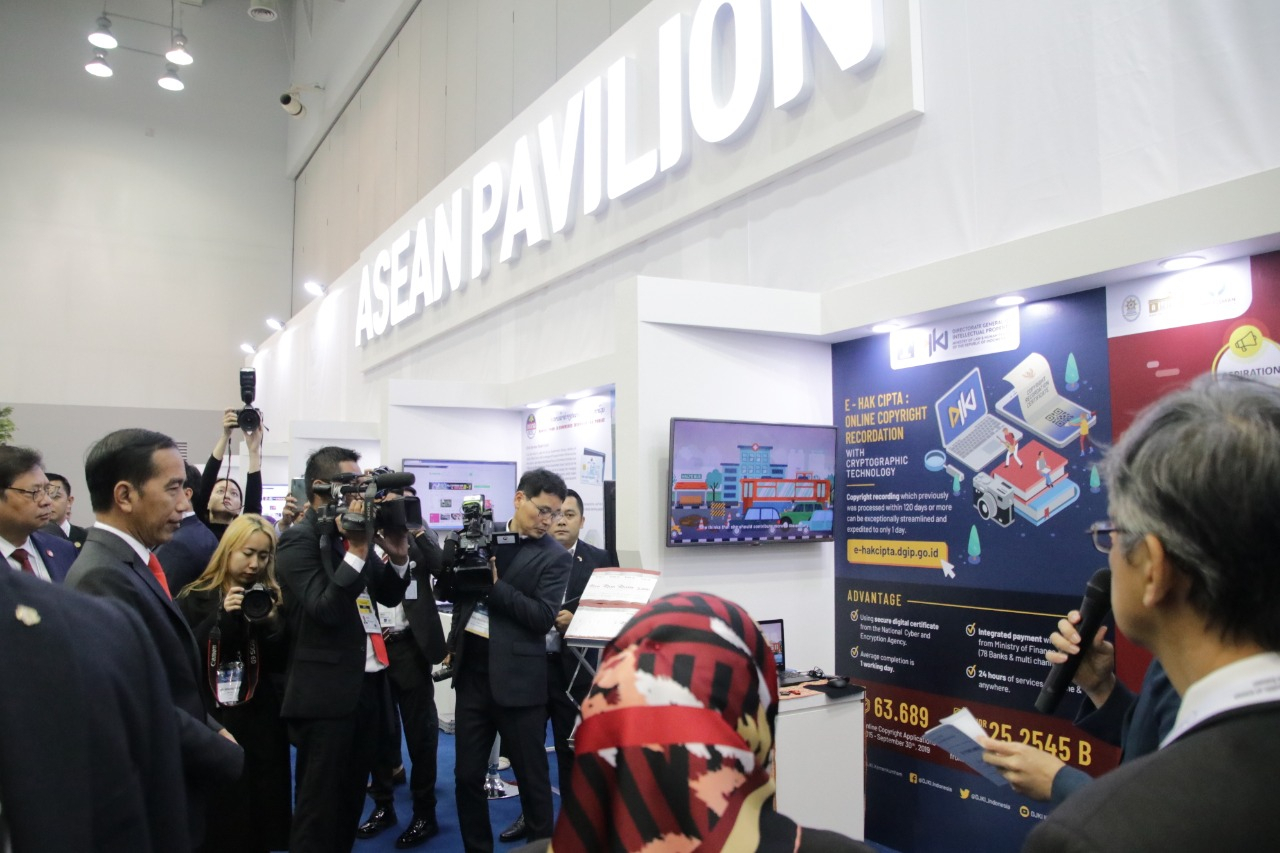 [Advertorial] Inovasi E-Hak Cipta DJKI di Pameran Internasional Inovasi Pelayanan Publik 