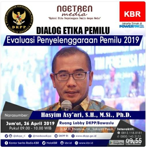 Evaluasi Penyelenggaraan Pemilu 2019