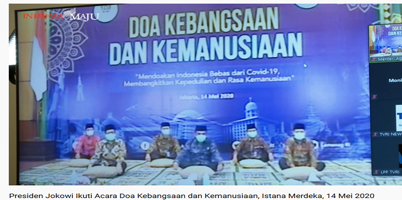 Berharap Pandemi Covid-19 Segera Usai, Jokowi Minta Rakyat Berdoa Bersama