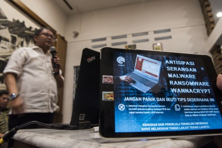 Kominfo: Belum Ada Cara Pulihkan Data yang Terserang  Ransomware
