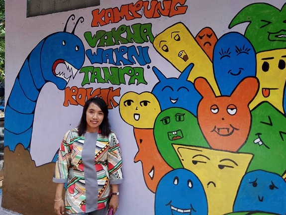 [SAGA] Menengok Kampung Warna Warni Tanpa Rokok Penas Tanggul