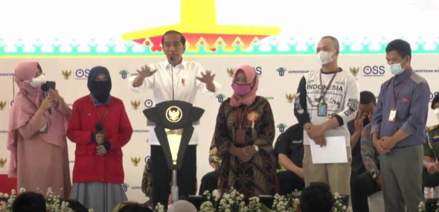 Jokowi: Terbitkan 100 Ribu Nomor Induk Berusaha per Hari