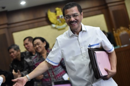 Korupsi E-KTP, Terdakwa Bantah Kesaksian Bekas Sekjen Kemendagri