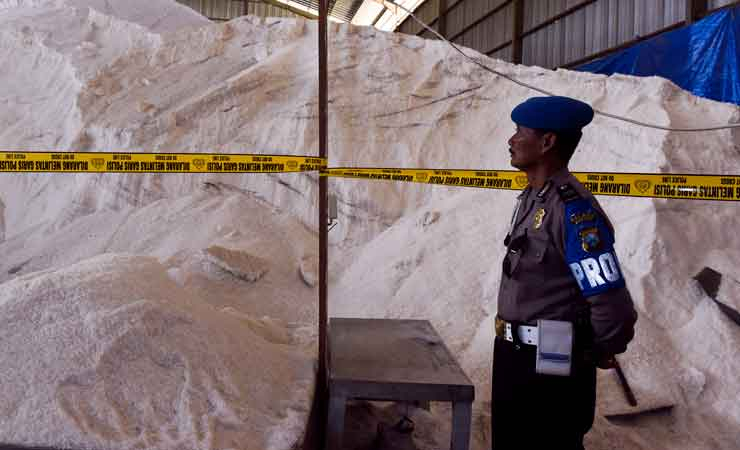 Penyimpangan 75 Ribu Ton Garam Industri, Polisi akan Periksa Puluhan Perusahaan
