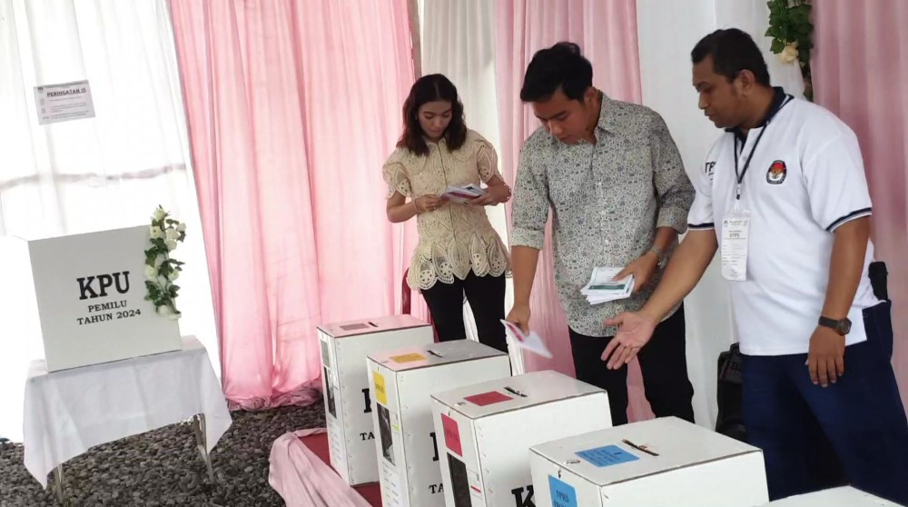 Usai Mencoblos, Gibran Akan Pantau Hasil Penghitungan Suara