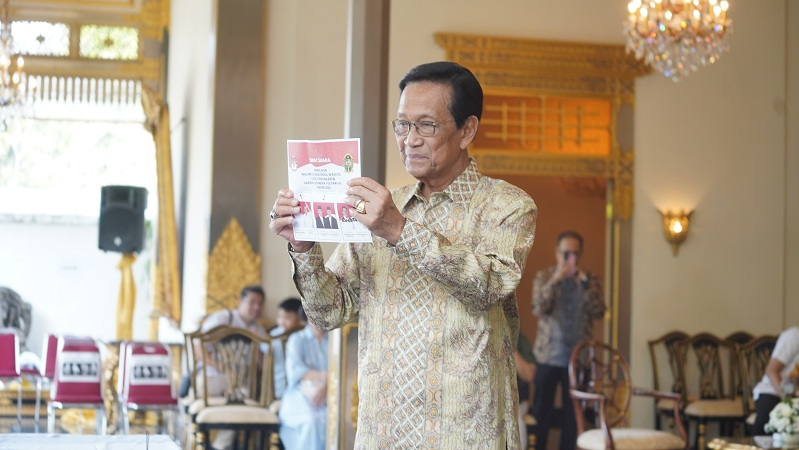 Nyoblos Pilkada 2024, Sultan: Yang Menang Bawa Aspirasi Rakyat