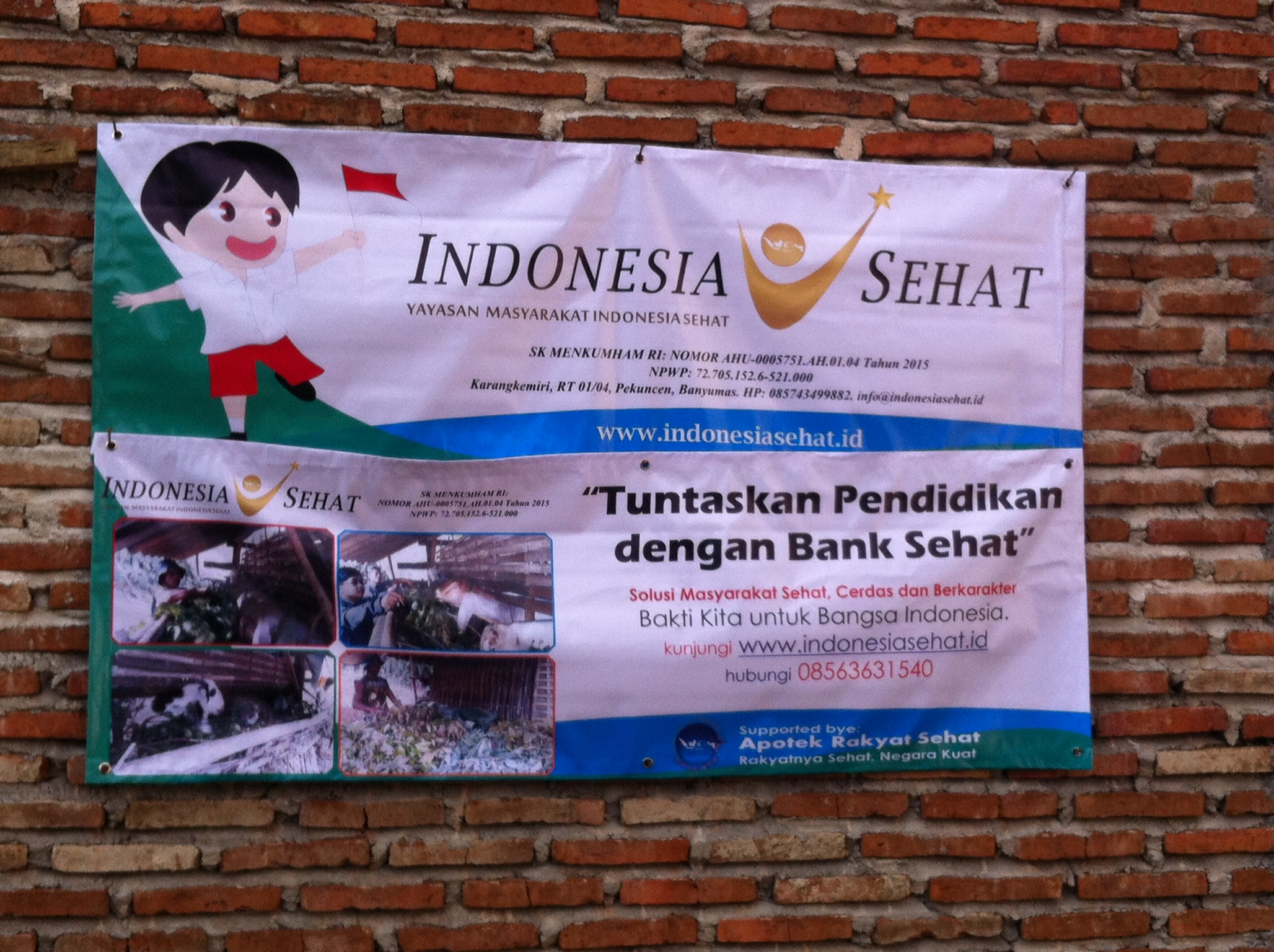 Spanduk Bank Sehat