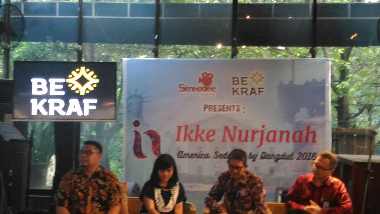 Advertorial: Ikke Nurjanah buat Amerika Terlena dengan Dangdut