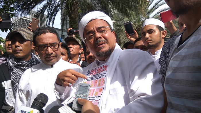 Datangi Mabes Polri, Forum Aspirasi Minta Penetapan Rizieq Tersangka Penghinaan Pancasila