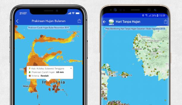 BMKG Tawarkan Aplikasi Pemantau Cuaca untuk Pemudik