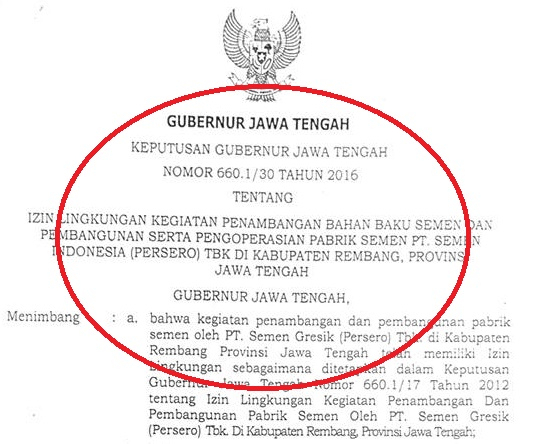 Pekan Depan Bertemu, Tim KLHS Rembang Bahas Ini