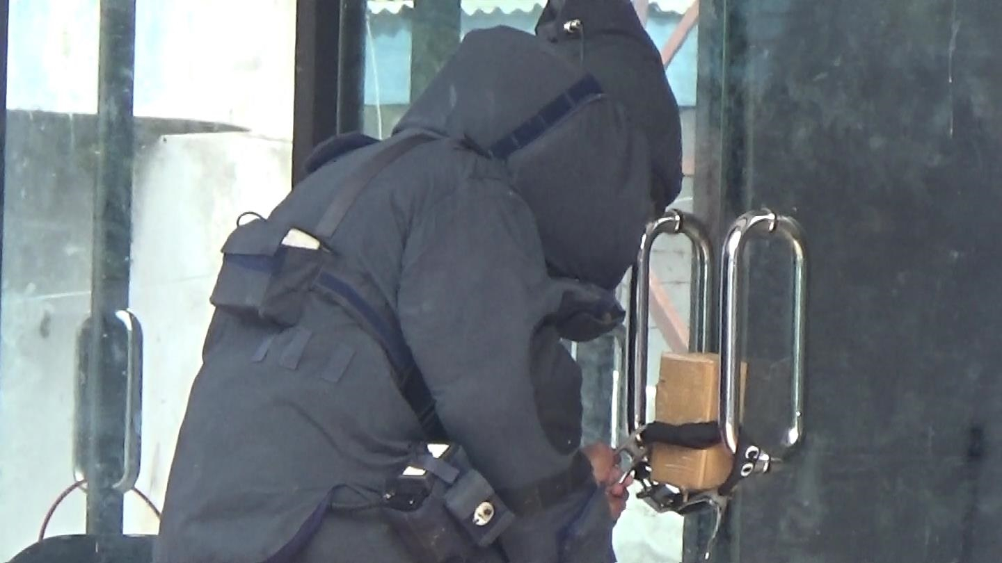 Paket Diduga Bom di Kantor DPD KNPI Poso