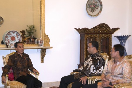 Bertemu Presiden, Ini yang Dibahas Anies-Sandi