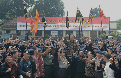 Safari ke Tentara dan Polisi, Pengamat: Jokowi  Cek Ombak