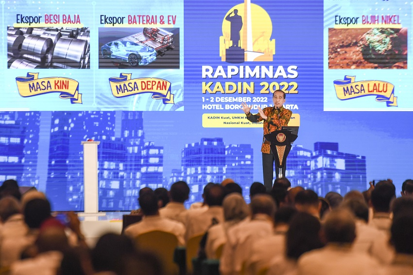 Jokowi : 60 Persen Produksi EV Baterai Dunia Ada di Indonesia
