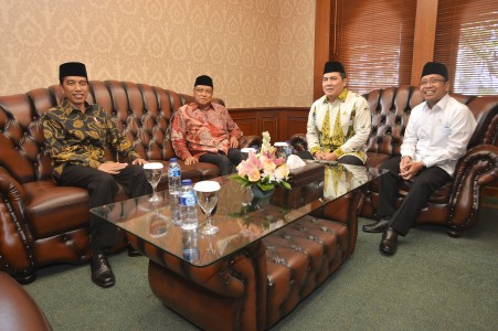 Jokowi Safari Temui Tokoh Agama, Menag: Untuk Samakan Persepsi