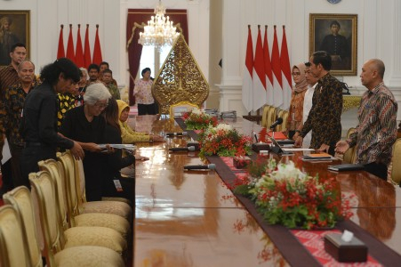 Jokowi Temui Peserta Aksi Kamisan, Ini Harapan  Korban Pelanggaran HAM