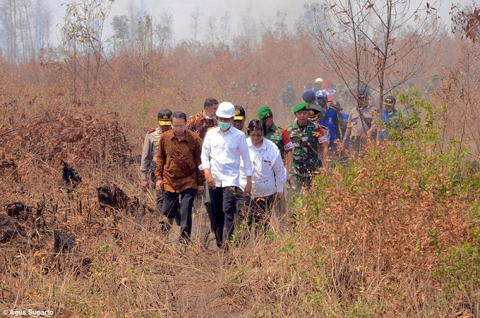 Karhutla di Kalsel Parah, Kapolri: Semua Kecewa