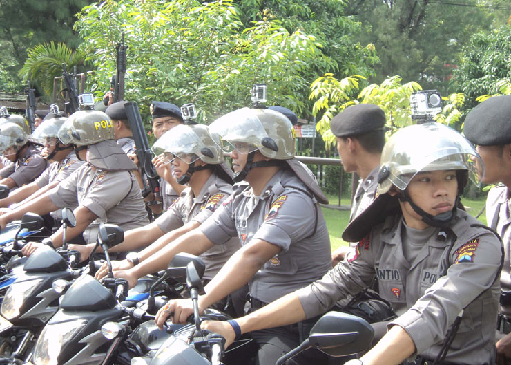 Alasan Kamera Pengawas Dipasang di Helm Polisi Solo