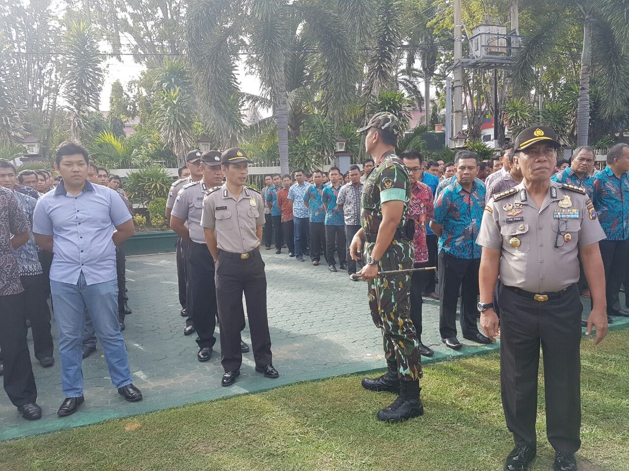 Usir Penambang Emas Tradisional, Polda Sulteng Kerahkan Ribuan Aparat ke  Taman Nasional L