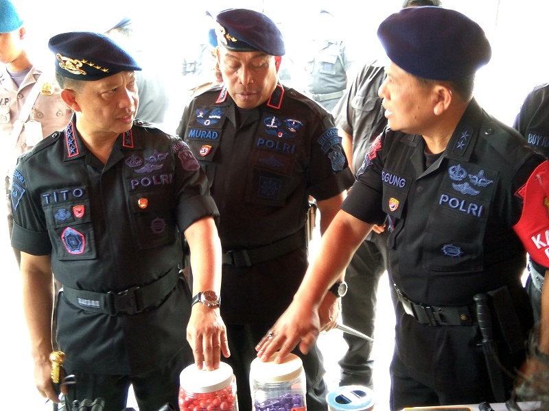 Siaga 1, Kapolri: Inisatif Brimob