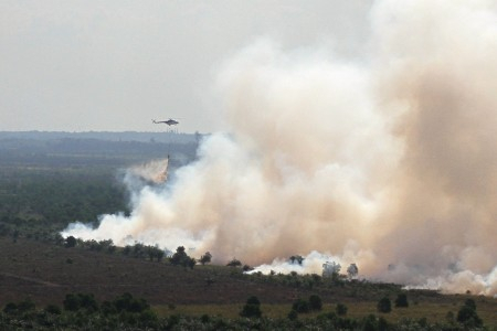 Karhutla di Riau, Ratusan Keluarga Masih Bertahan di Pengungsian