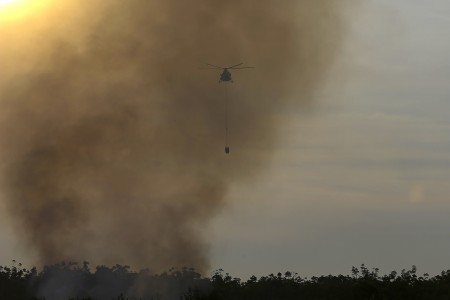 Karhutla, TNI AU Siapkan Pesawat Pemadam