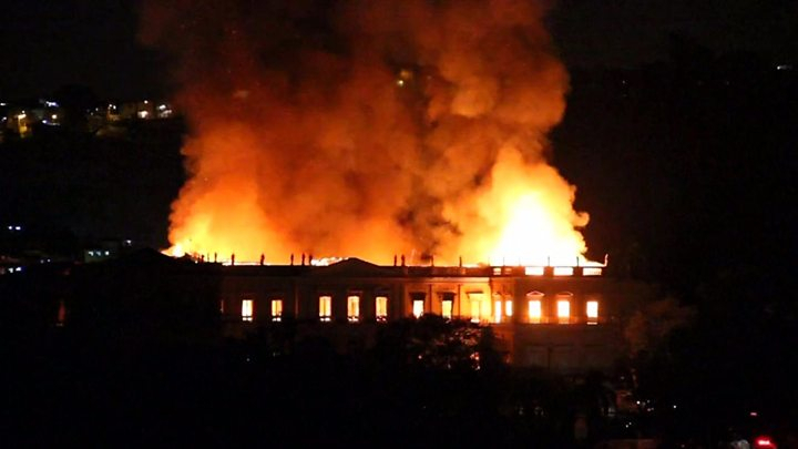 Museum Brasil Terbakar, 20 Juta Koleksi Terancam