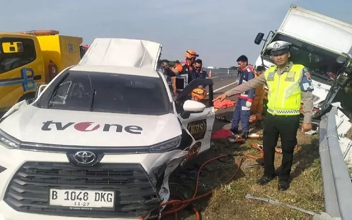 Kronologi Kecelakaan Mobil Kru TV One di Tol Pemalang, 3 Orang Meninggal