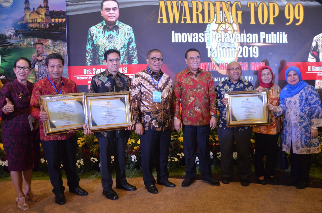 [Advertorial] Kemensos Raih Penghargaan Top 99 Inovasi Pelayanan Publik