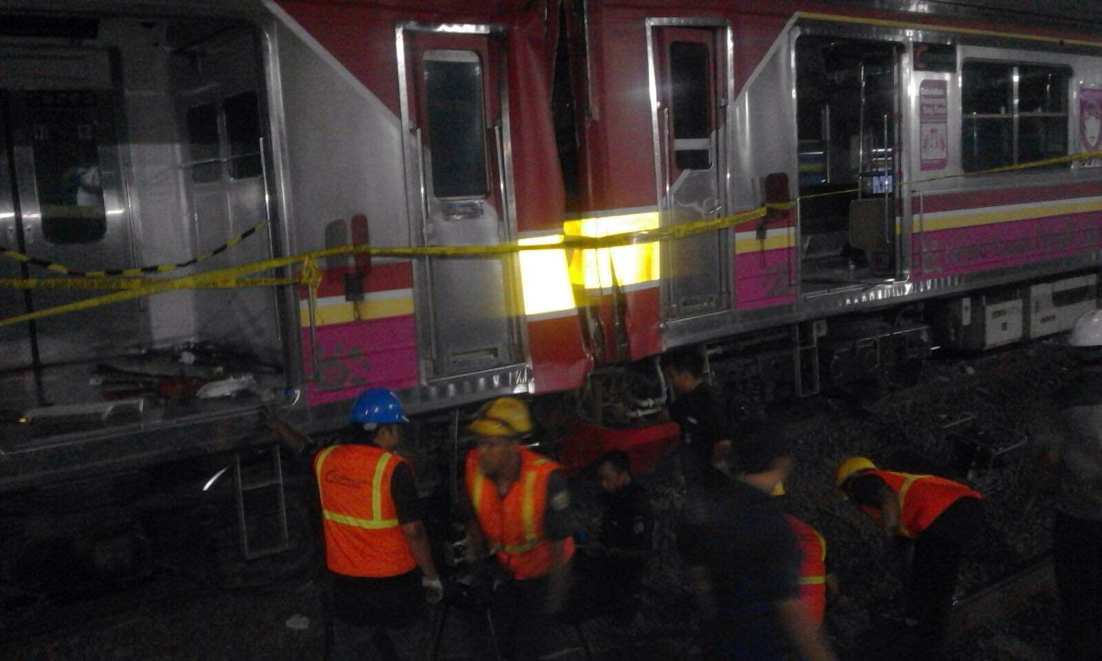 3 Korban Tabrakan Kereta Masih Dirawat di Rumah Sakit